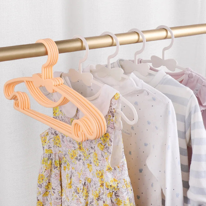 Baby Hanger Drying Racks 20Pcs/Lot Portable Plastic Display Hangers Kids Clothes Hangers Clothing Organizer for Child