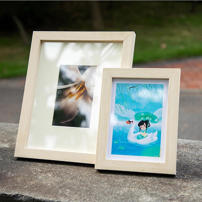 Wood Photo Frame For Wall Hanging With Plexiglass10x15 13X18 15X20cm A4 wooden Picture Frame For Pictures Photo Decor Wholesale